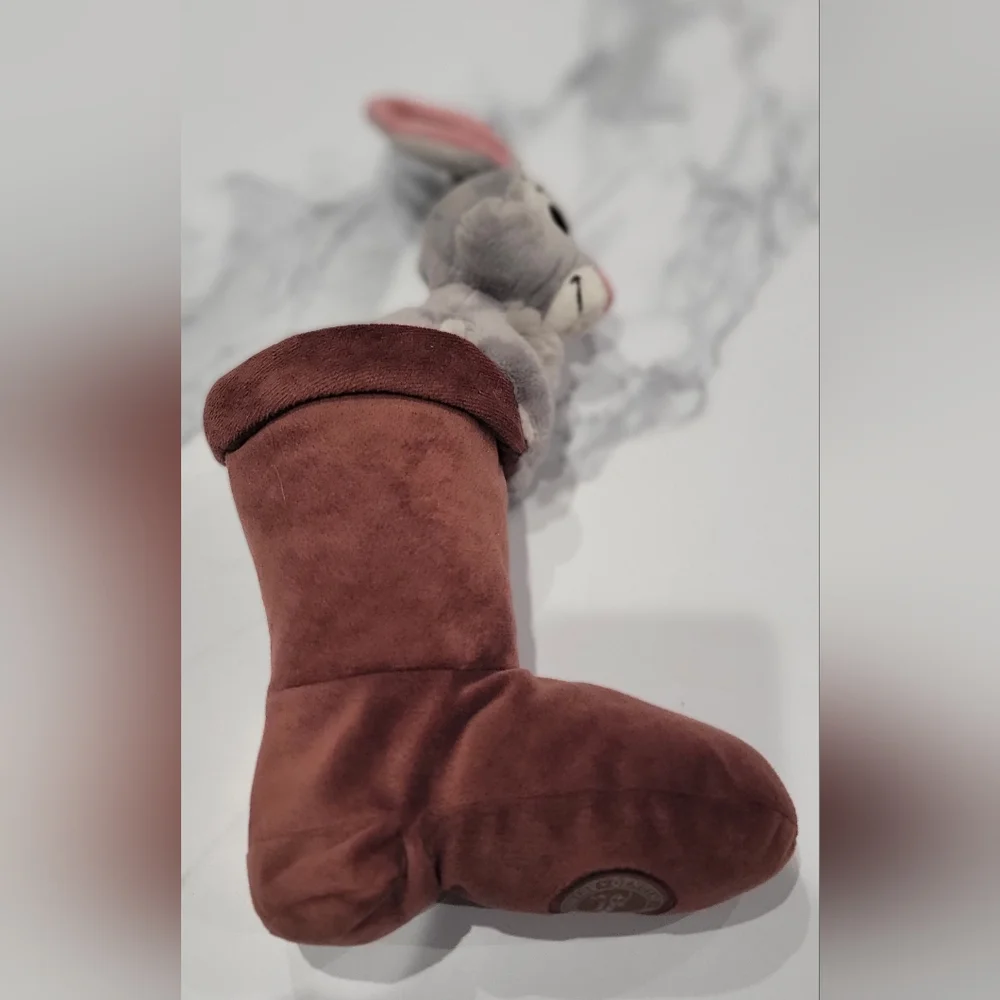 SLEEPING BEAUTY Plush BUNNY In PRINCE'S BOOT DISNEY STORE - Picture 1 of 8